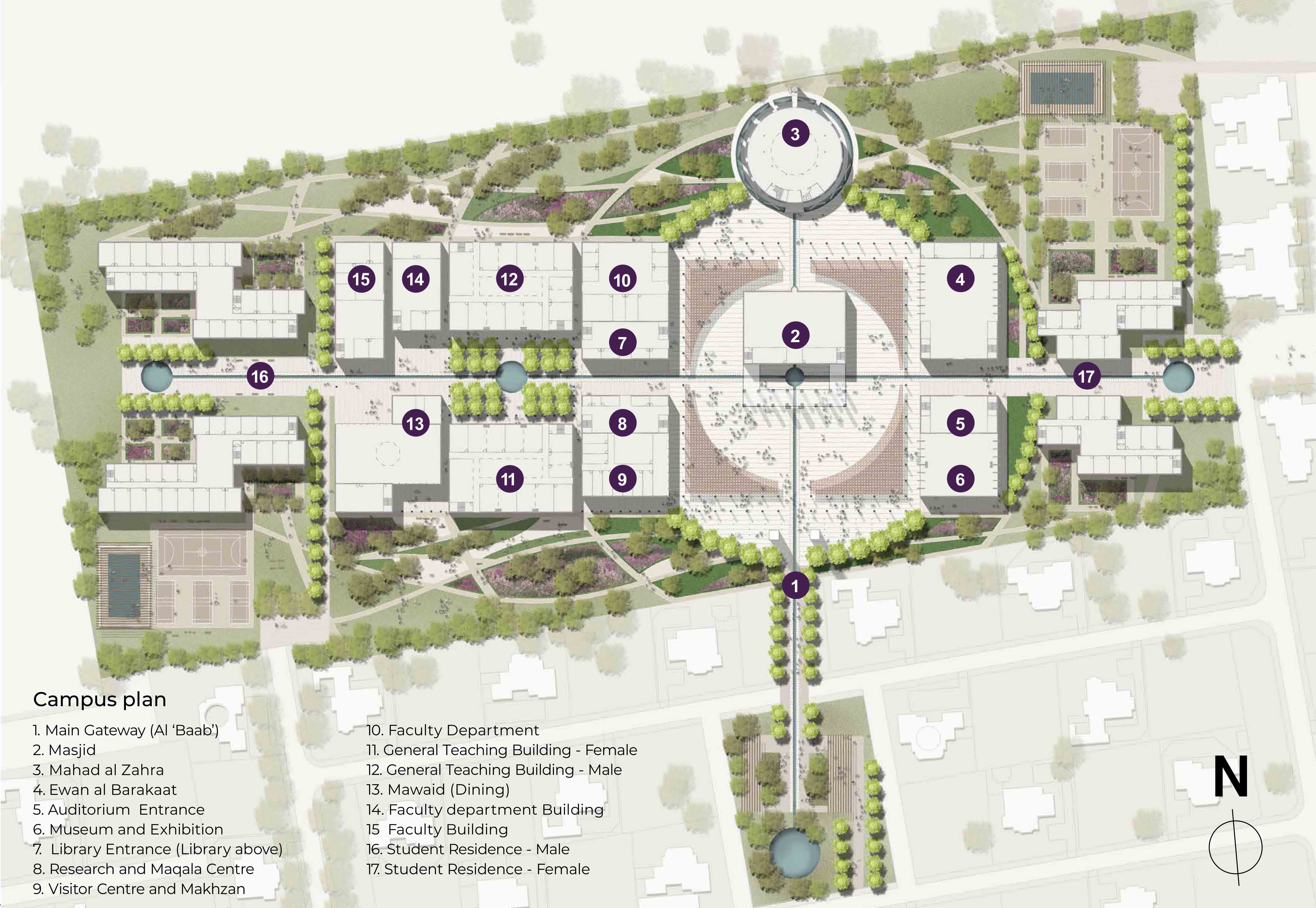 Al Jamea Karen, Proposal — image 7 of 7